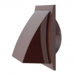 EUROPLAST VENT. GRILLE PL. 148X153MM 100MM BROWN