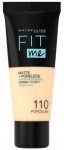 Maybelline Fit Me! Alusphi Matistav + Pooride Tmbav 30 ml / Savikollane