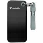 Dysk Zewntrzny Verbatim Pocket SSD 256GB USB-C 3.2 gen.2 czarno-szary 32415