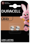 Duracell Bateria Electronics LR43 73mAh 2 tk.