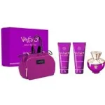 Versace Versace Dylan Purple kingilik kogum: EDP 100 ml, kehaloodus 100 ml, duigeel 100 ml ja kosmeetikakott