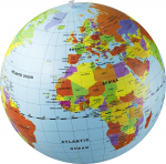 MG DYSTRYBUCJA Ball Caly Globe 50 cm - Word