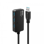 Lindy 4xUSB 3.0 5Gbps 10m 10m aktiivne USB 3.0 pikendusjuhe 4002888431590