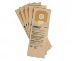 DEWALT. PAPER BAGS 5 pcs. TO DWV902