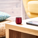 Lexon Mino+ Alumiinium Bluetooth klar tumepunane LA125DR