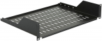Lanview 2U 19"" D=350mm RACK MOUNT SHELF BLACK
