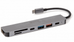 Platinet Hub Multimedia 7in1 (45985) Grey