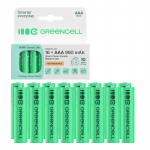 GREEN CELL Taastetavad patareid 16xAAA HR03 950mAh
