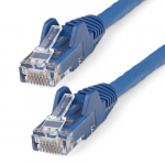 StarTech.com 2m CAT6 Ethernet kabel - LSV (Madu thjendus, Hali puudumine) - 10 Gigabaid 650MHz 100W PoE RJ45 10GbE UTP vrgu klemm - Sinine, CAT 6, ETL verifitseeritud, 24AWG