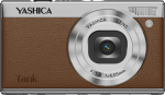 Yashica Tank digikaamera, pruun (YAS-DGCMTK-BR)