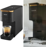 Sencor SCC 1000BK 3in1 multi-kapsli espressomasin (kahjustatud pakend)