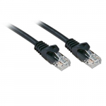 Lindy RJ-45/RJ-45 Cat6 10m vrgukaabel Must U/UTP (UTP)