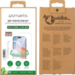 4Smarts AND quot;360 Premium Protection Set for iPhone 16 Pro Max AND quot; Transparent