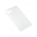 GEAR Mobile Cover Ultraslim White Semitransparent iPhone 11 PRO MAX