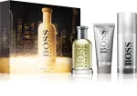 Hugo Boss Set Hugo Boss: Boss Bottled, Eau De Toilette, meestele, 100 ml + Boss Bottled, puhastusvahend, dutigeel, kigile nahatpidele, 100 ml + Boss Bottled, deodorantsprft, meestele, 150 ml