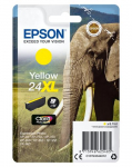 EPSON Elephant Singlepack Yellow 24XL Claria Photo HD Tint