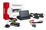 Amio Parkimishjulprimisssteem TFT02 4,3" koos HD-308-LED 4 sensoriga, must, Veoki