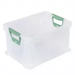 Keeeper Eurobox pehme kepidemega Luis 39x29x22cm 20L lbipaistev