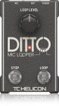 TC Helicon Ditto Mic Looper -pedaali (DITTO MIC LOOPER)