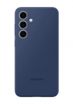 SAMSUNG Silikoonkattega mbris, sinine, Galaxy S24 FE jaoks, EF-PS721CLEGWW