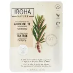 iroha Tea Tree Purifying Face Sheet Mask - Tee puu puhastav nomask 20ml