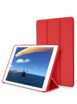 Devia Leather Case with Pencil Slot (2018) iPad Air (2019) AND iPad Pro 10.5 red