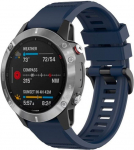 FIXED QuickFit silikoniranneke, 22 mm, sininen (FIXSST-QF22MM-BL)