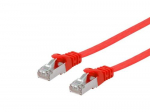 Equip Patchkabel Cat6A Flat U/FTP 2xRJ45 10.00m rot LSZH PolybeutelEesti: 10.00m pikk Cat6A flaaniline U/FTP 2xRJ45 kabel, millel on rot ja LSZH polbeutel