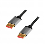 Logilink Displayport kaabel 8K/60 Hz,DP/M kuni DP/M,alu. 2 m