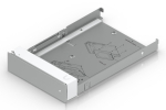 Ubiquiti A tray that supports both 3.5"" and 2.5"" drives,
