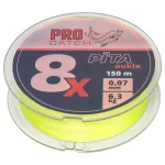 Pro Catch Paitatud aukla X8 0.07mm 150m kollane