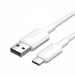 Vention USB 2.0 A USB-C 3A kaabel CTQWF 1M (valge)
