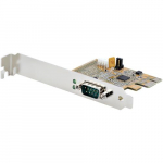 StarTech.com PCI Express Serial kaart, PCIe kuni RS232 (DB9) seerialiides kaart, arvuti seerialkaart koos 16C1050 UART-iga, standardsete vi madala profiiliga kinnitusplaatidega, COM silitus, Windows AND Linux