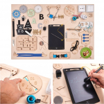 RoGer Sensory Wooden Board 75x50cm