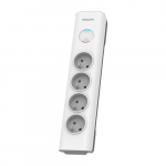 PHILIPS pingekaitsja 4 pesa 2m valge 16a spn7040wa/60