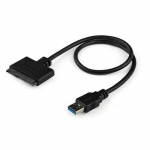 StarTech.com SATA-USB-kaabel, USB 5Gbps kuni 2,5-tolli SATA I II III kvakettadapter, vliskonverter SSD vi HDD andmete lekandeks