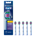 Oral-B 3D valge vahtiharja, 5 tk (894712)