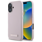 Karl Lagerfeld KLHMP16SPGMSRPP iPhone 16 6.1" rowy/pink hardcase FW Metallplaat MagSafe