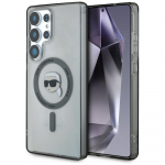 Karl Lagerfeld Etui nupp Karl Head trkitud logo MagSafe Samsung Galaxy S25 Ultra czarny