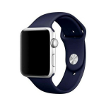 Mercury Silikoonist Apple Watch rihm 42/44/45 mm sinine/mereveosa