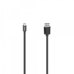 Hama DisplayPort kaabel 1,5 m Mini DisplayPort Must