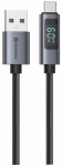 Swissten LCD kabel USB - USB-C 1m