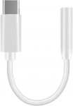 Fuj:tech USB-C - 3,5 mm audioadapter, valge (913078)