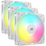 Corsair Rs120 Argb Computer Case Fan 12 Cm White 3 Pc(S)