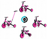 Milly Mally 4in1 Optimus Plus roosa jalgratt