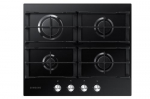 SAMSUNG NA64H3010AK must sisseehitatud 60 cm gaasipliit 4 pletiga
