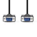 Nedis Adapter to Transfer VGA (M) to VGA (M) 10m Black
