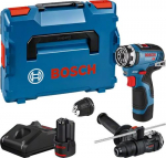 BOSCH GSR 12V-35 FC PROFESSIONAL 1750 p/min 590 g Must, Sinine, Punane