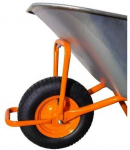 BESK Construction wheelbarrow 75L galvanized