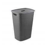 Laundry box Softex 56L 42x31,6x60cm dark grey